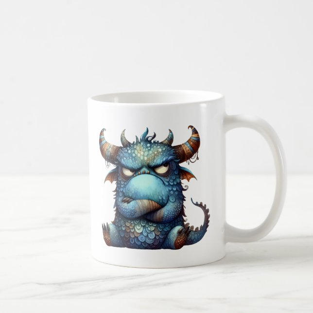 Herr Grumpy Monster Kaffeetasse (Rechts)