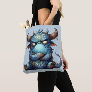 Herr Grumpy Monster Tote Bag