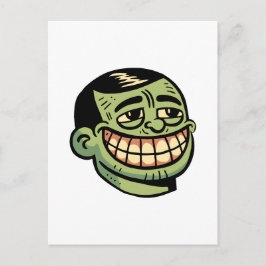 Herr Grün Postkarte
