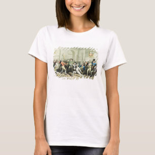 Herr H Angelo Fencing Academy, graviert von T-Shirt