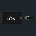 Herr Half von Herrn und Frau Gepäckmarke für ihn - Gepäckanhänger<br><div class="desc">"mr and mrs", "his and her", "his and her", "mr. and mrs", "mr & mrs", "his & hers", "his & her", "his & her", Paare, Ehepaare, "Kofferraum", Gepäck, Tag, Koffer, Tasche, Set, Braut, Bräutigam, seine, ihre, ihre, ihre, Männer, mr, mr, mr, mr, rs, mister, miss, vermisse, missus, script, kursiv, extravagant,...</div>