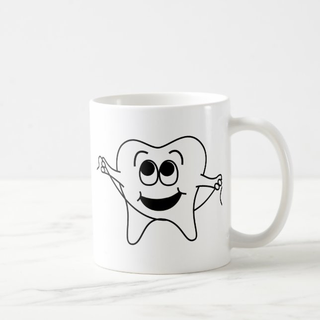 Herr Happy Tooth Tasse (Rechts)