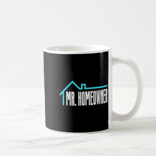 Herr Hausbesitzer Erster Hausbesitzer Einzugsfeier Kaffeetasse