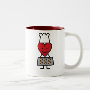 Herr Heart Mug Zweifarbige Tasse