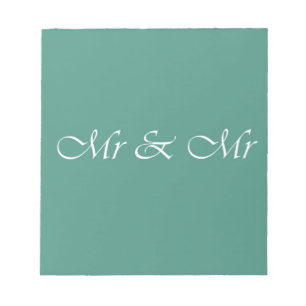 Herr & Herr Typografie Notizblock
