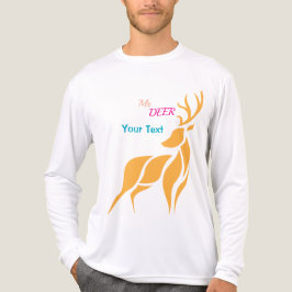 Herr Hirsch Grafik – Rustikaler Waldstil Tri-Blend Shirt