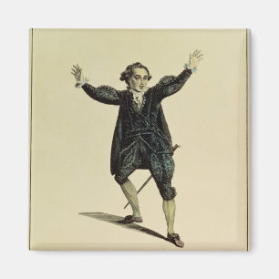 Herr Holman im Wesen Romeos, Kneipe. 1784 Magnet