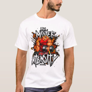 HERR INTENSITÄT - WEISSER T - SHIRT