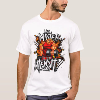HERR INTENSITÄT - WEISSER T - SHIRT