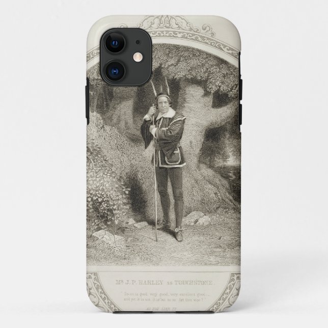 Herr J.P. Harley als Prüfstein, Szene 1 der Case-Mate iPhone Hülle (Rückseite)