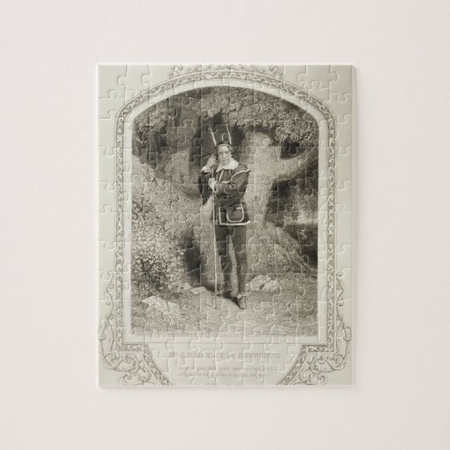 Herr J.P. Harley als Prüfstein, Szene 1 der Puzzle (Vertikal)