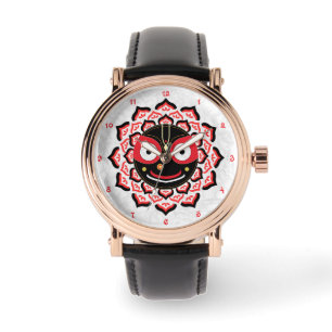 Herr Jagannath Gesicht Chakra Hindu-Gottheit Armbanduhr