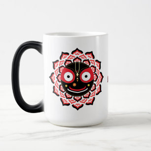 Herr Jagannath Gesicht Chakra Hindu-Gottheit Verwandlungstasse