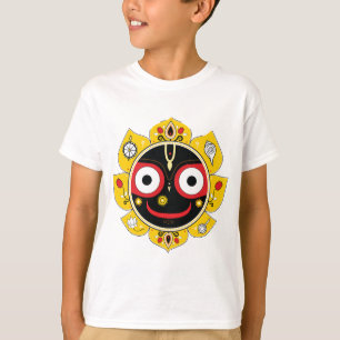 Herr Jagannath Gesicht Hindu-Gottheit Spiritualitä T-Shirt