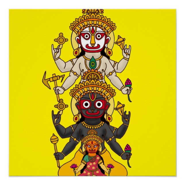 Herr Jagannath  Poster (Vorderseite)