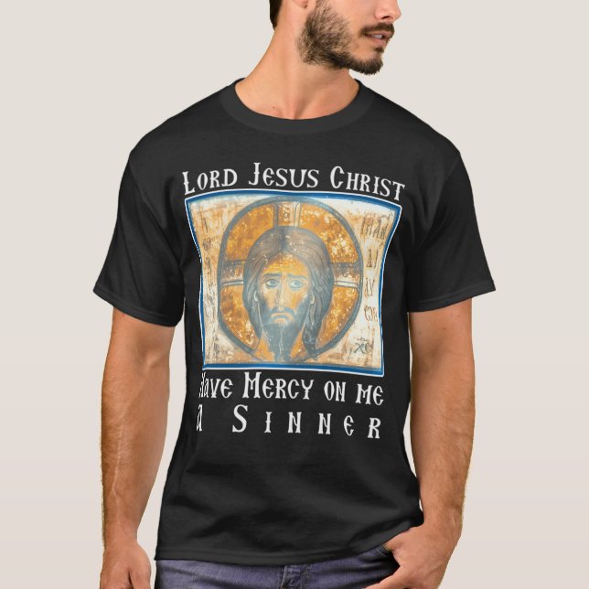 Herr Jesus Christus hat Barmherzigkeit an mir als  T-Shirt (Vorderseite)