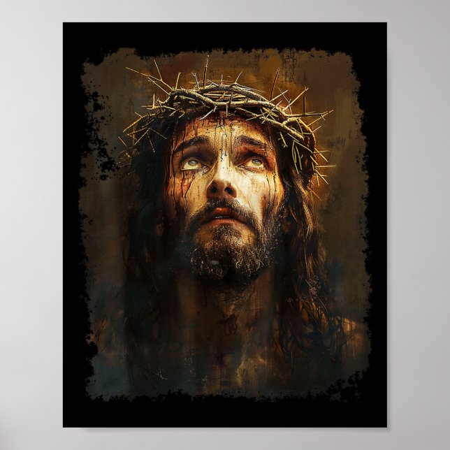 Herr Jesus Christus Poster (Vorne)