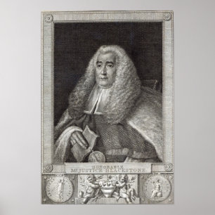 Herr Justice Blackstone Poster