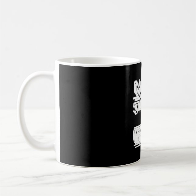 Herr Kapitän des 5. Rad fünftes Rad Camper Kaffeetasse (Links)
