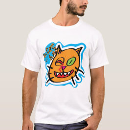 Herr Katze von Eli - Weißes T T-Shirt