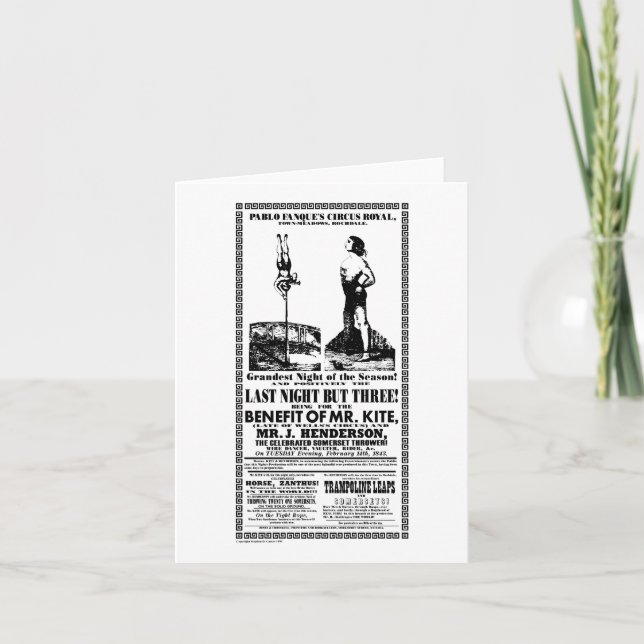 Herr Kite - Karte (Vorderseite)