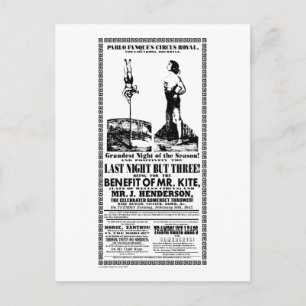 Herr Kite - Postcard Postkarte