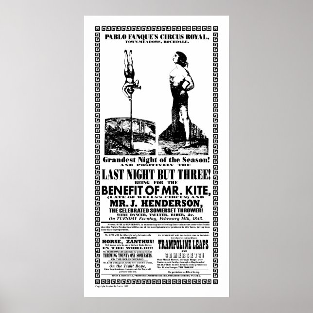 Herr Kite - Poster (Vorne)