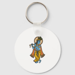 Herr Krishna Schlüsselanhänger