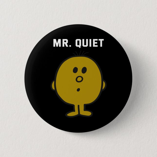 Herr leises Design Button (Vorderseite)