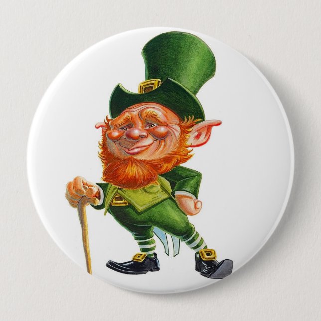 HERR LEPRECHAUN BUTTON (Vorderseite)