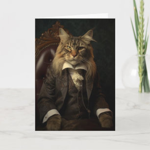 Herr Liebling, Liebling Katzen-Grußkarte Karte