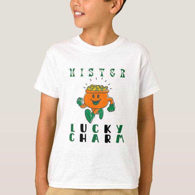 Herr Lucky Charm T-Shirt (Vorderseite)