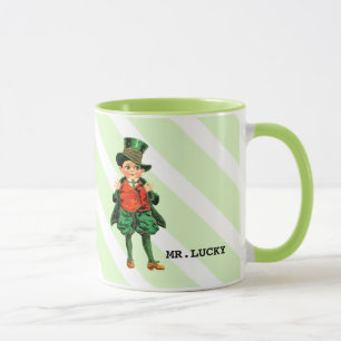 Herr Lucky   Individuelle Name St. Patrick's Day G Tasse