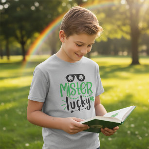 Herr Lucky St Patrick T - Shirt für Kinder