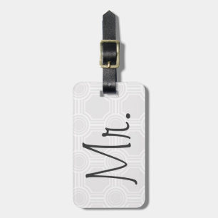 Herr Luggage Tag Gepäckanhänger