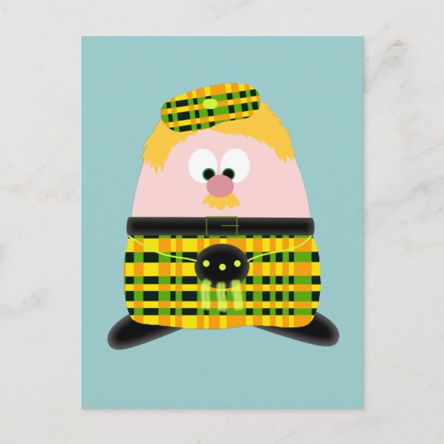 Herr Mac Haggis Postkarte (Vorderseite)