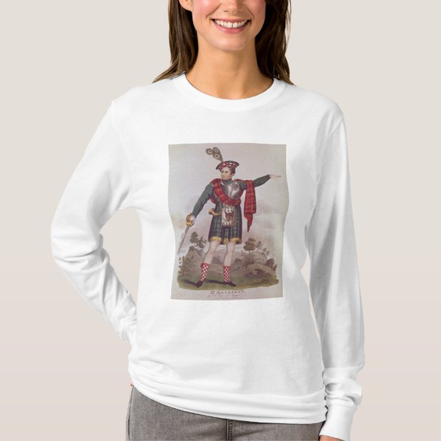 Herr Macready in der Rolle von Rob Roy Macgregor T-Shirt (Vorderseite)