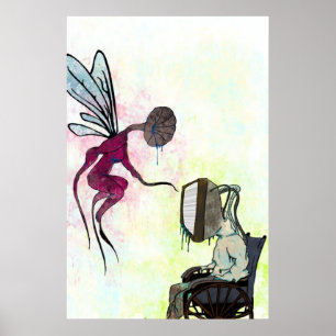 Herr Media und die Propaganda Pixie Poster