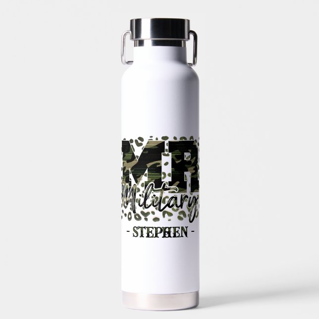 Herr Military Camouflage Trinkflasche (Vorne)