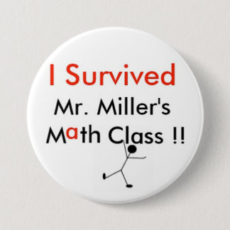 Herr Millers Math Class Button