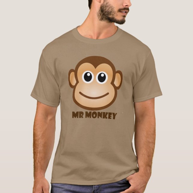 Herr monkey t-shirt (Vorderseite)