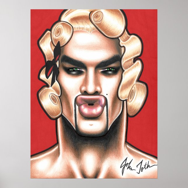 Herr Monroe Poster (Vorne)