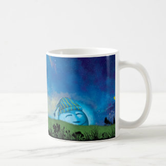 Herr Moon Goes zu arbeiten Tasse