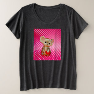 Herr Mouse Große Größe T-Shirt