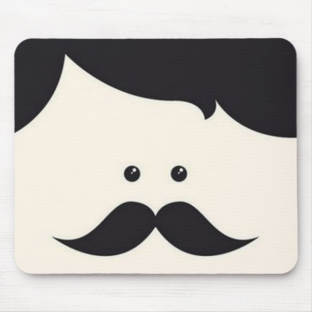 Herr Moustache! Mousepad (Vorne)
