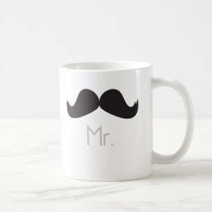 Herr Moustache Mug Tasse