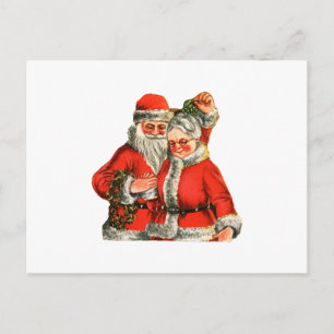 Herr & Mrs. Claus Postkarte