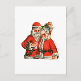 Herr & Mrs. Claus Postkarte
