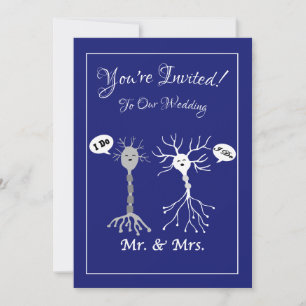 Herr & Mrs. Neuron Einladung