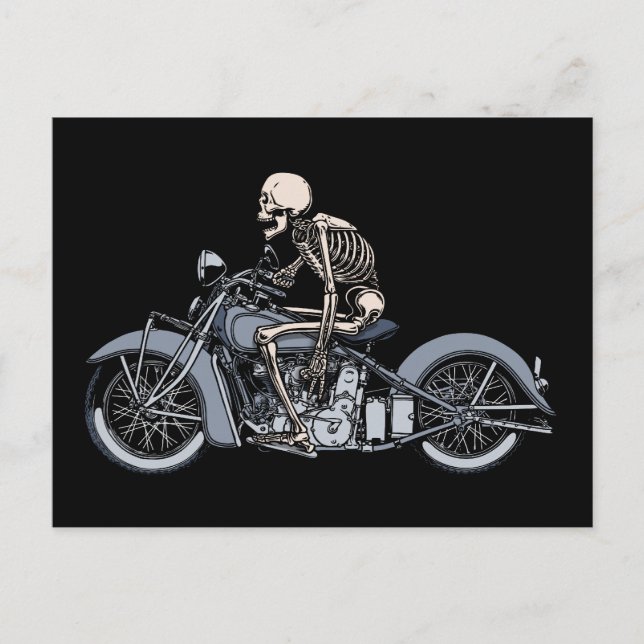 Herr Muerte De La Paz Postkarte (Vorderseite)